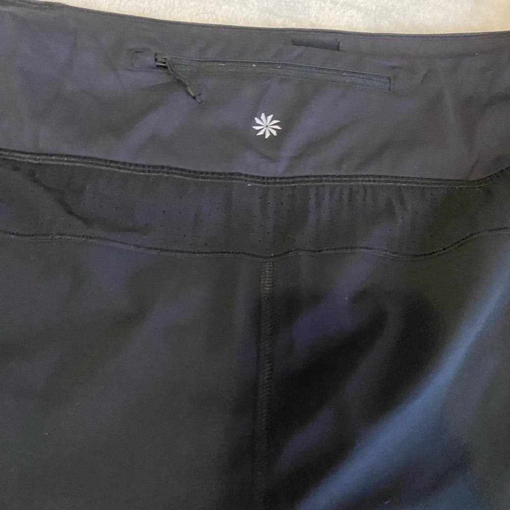 Athleta Black High-Waist Athletic Shorts with Moisture-Wicking Fabric - Picture 12 of 16